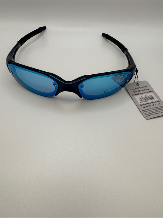 Other - Sporty Blue Mirror Lens Sunglasses